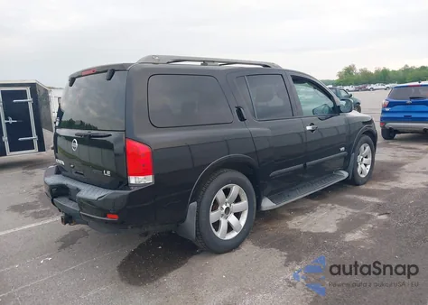 2009 Nissan Armada Le z USA, uszkodzony, nr VIN 5N1BA08C09N606236